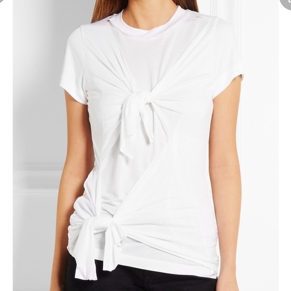 MARQUES'ALMEIDA Slashed-knotted short-sleeved - Picture 1 of 9